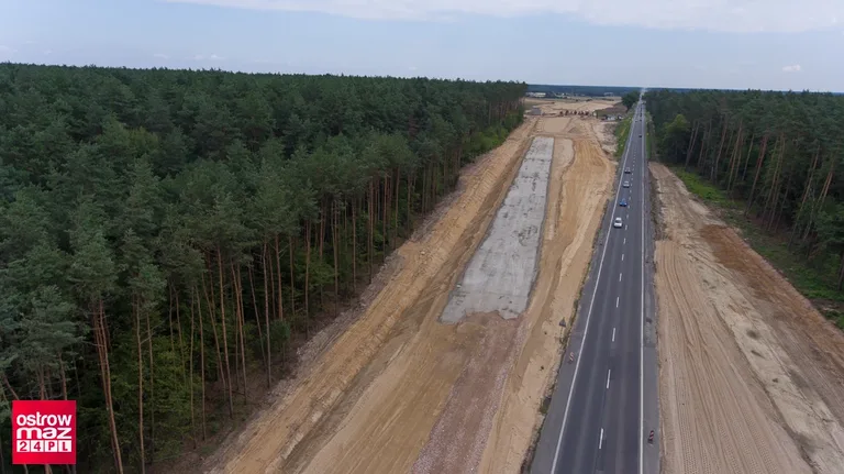 Budowa S8 idzie pełną parą (zdjęcia)