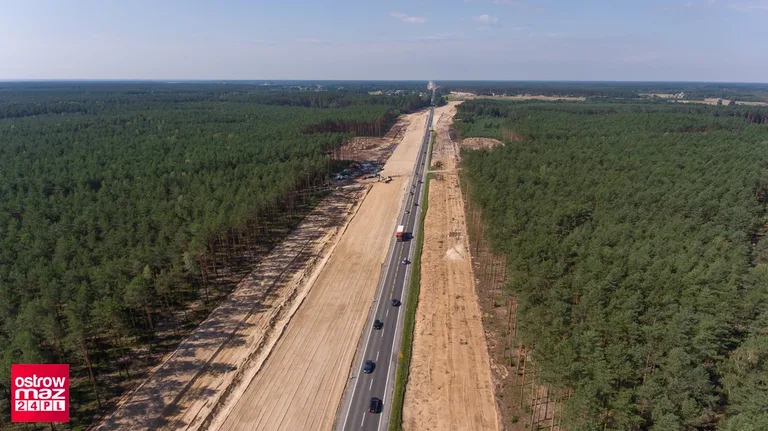 Budowa S8 idzie pełną parą (zdjęcia)