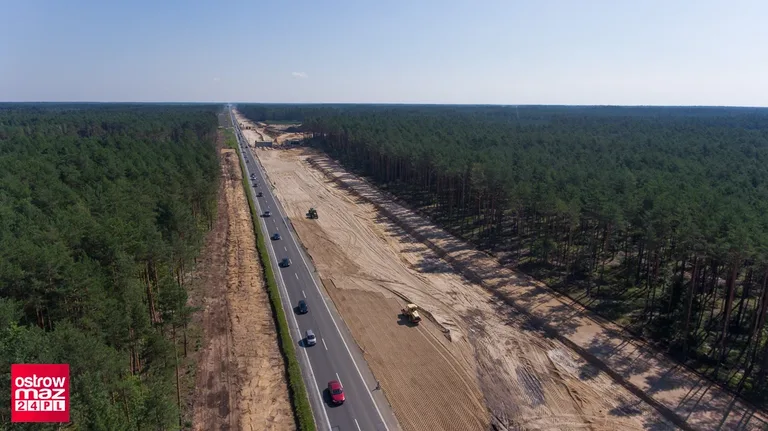 Budowa S8 idzie pełną parą (zdjęcia)