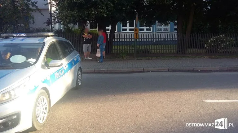 Potrącenie na ul. Sikorskiego (zdjęcia)