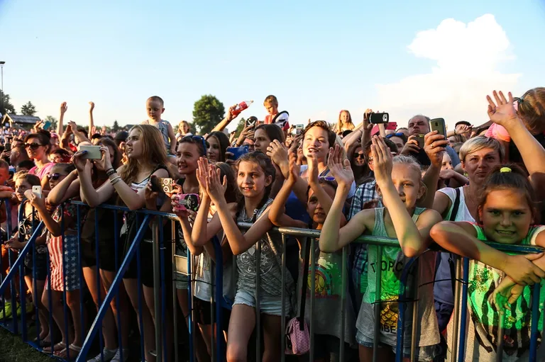 Koncert zespołu Akcent w Broku (zdjęcia, wideo)