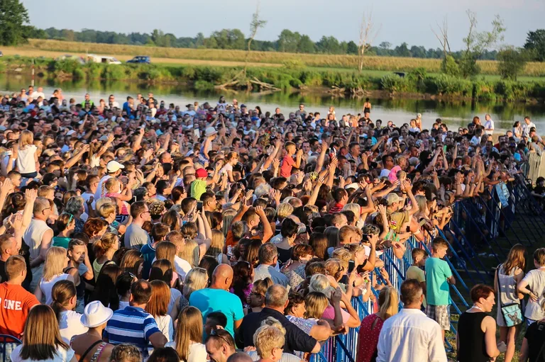 Koncert zespołu Akcent w Broku (zdjęcia, wideo)