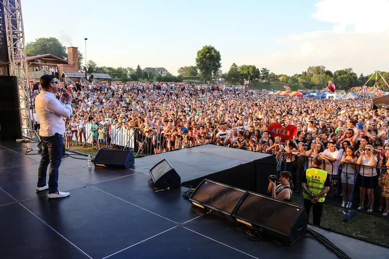 Koncert zespołu Akcent w Broku (zdjęcia, wideo)