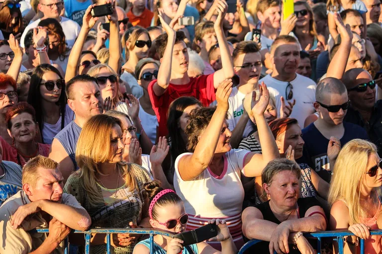 Koncert zespołu Akcent w Broku (zdjęcia, wideo)