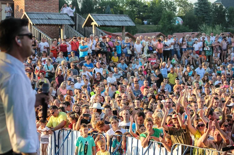 Koncert zespołu Akcent w Broku (zdjęcia, wideo)
