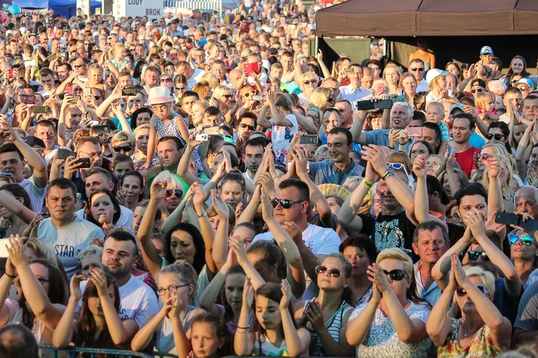 Koncert zespołu Akcent w Broku (zdjęcia, wideo)