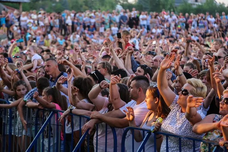 Koncert zespołu Akcent w Broku (zdjęcia, wideo)