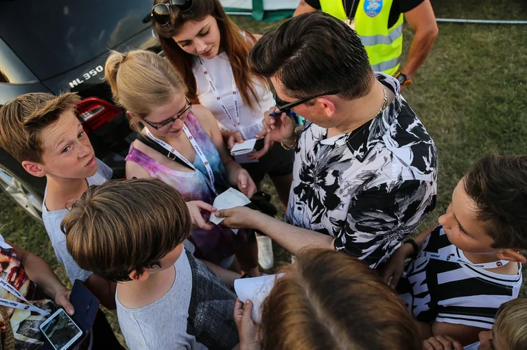 Koncert zespołu Akcent w Broku (zdjęcia, wideo)