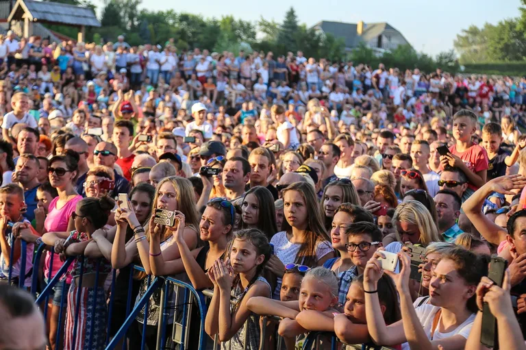 Koncert zespołu Akcent w Broku (zdjęcia, wideo)