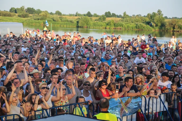 Koncert zespołu Akcent w Broku (zdjęcia, wideo)