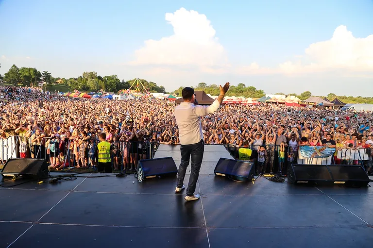 Koncert zespołu Akcent w Broku (zdjęcia, wideo)