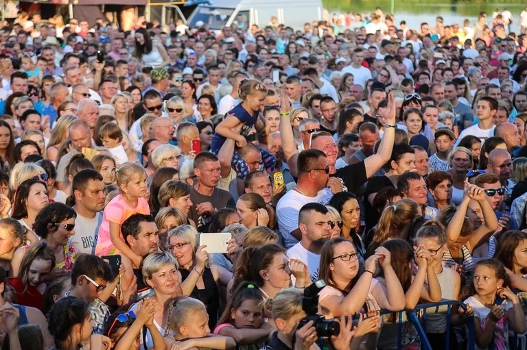 Koncert zespołu Akcent w Broku (zdjęcia, wideo)