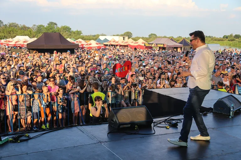 Koncert zespołu Akcent w Broku (zdjęcia, wideo)