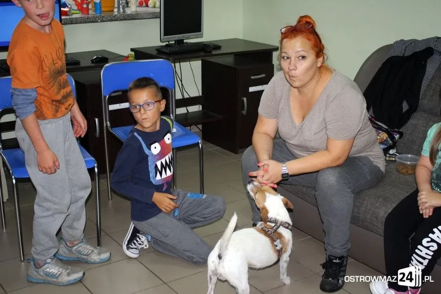 Dogoterapia w ostrowskiej świetlicy (zdjęcia)
