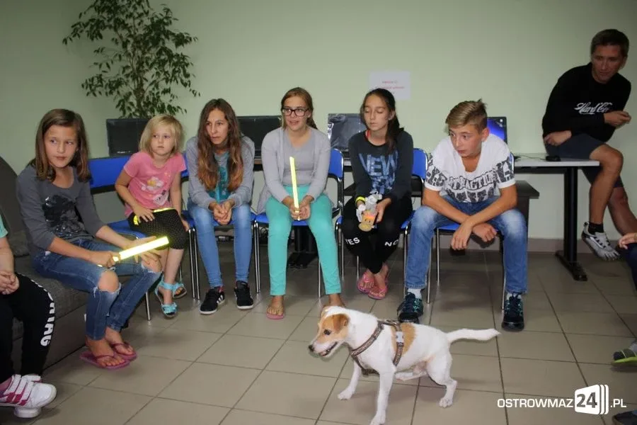Dogoterapia w ostrowskiej świetlicy (zdjęcia)