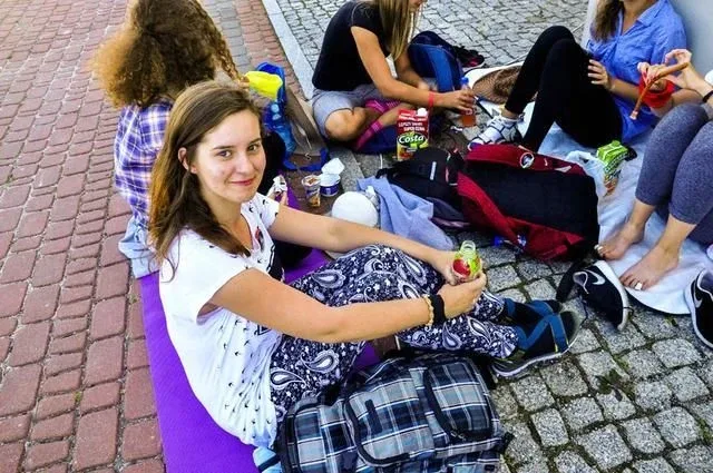 Ze śpiewem na ustach pokonują kolejne km (zdjęcia)