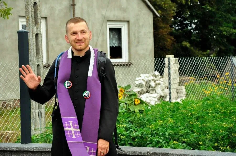 Pielgrzymi dotarli do Huty Mińskiej (zdjęcia)