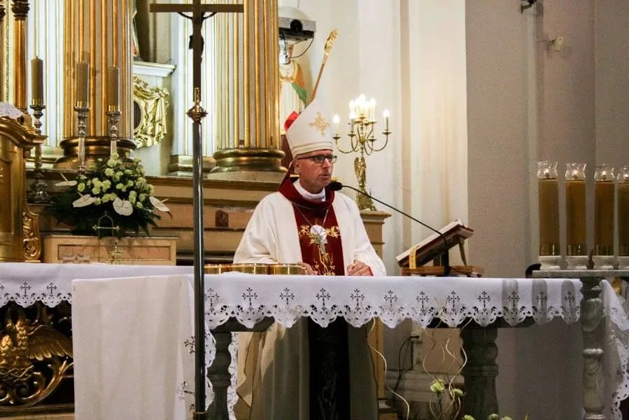 Pielgrzymi dotarli do Huty Mińskiej (zdjęcia)