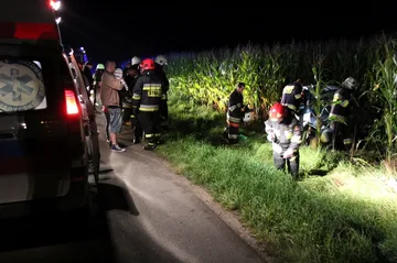 Kolejny pijany kierowca skończył w przydrożnym rowie