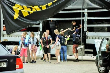Pielgrzymi dotarli do Huty Mińskiej (zdjęcia)