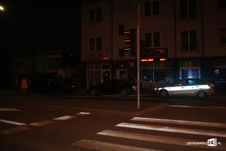 Stłuczka dwóch aut na ul. Pocztowej (zdjęcia)