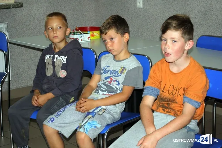 Ratownik wodny z wizytą u dzieci (zdjęcia)