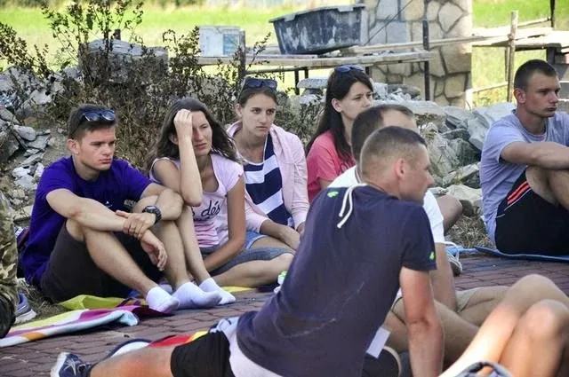 Ze śpiewem na ustach pokonują kolejne km (zdjęcia)