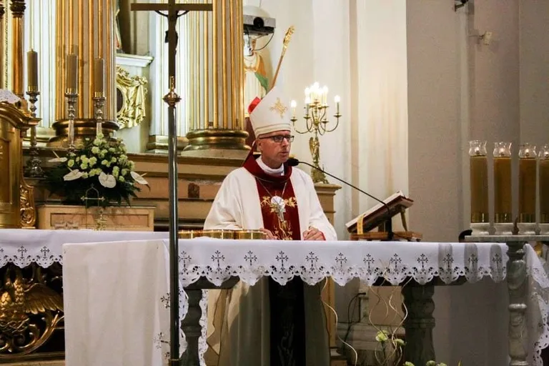Pielgrzymi dotarli do Huty Mińskiej (zdjęcia)