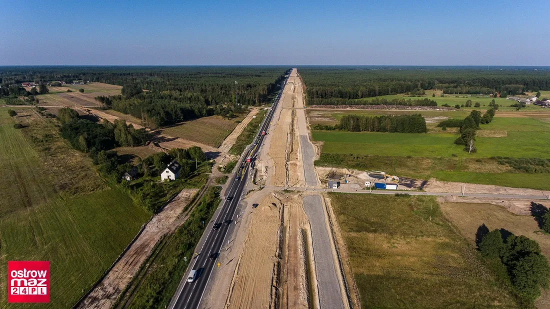 Trwa budowa drogi S-8 (zdjęcia, wideo)