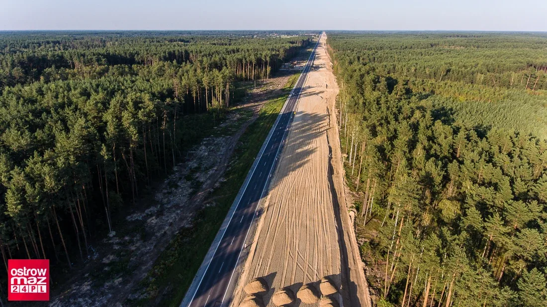Trwa budowa drogi S-8 (zdjęcia, wideo)