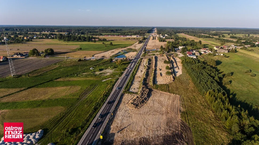 Trwa budowa drogi S-8 (zdjęcia, wideo)