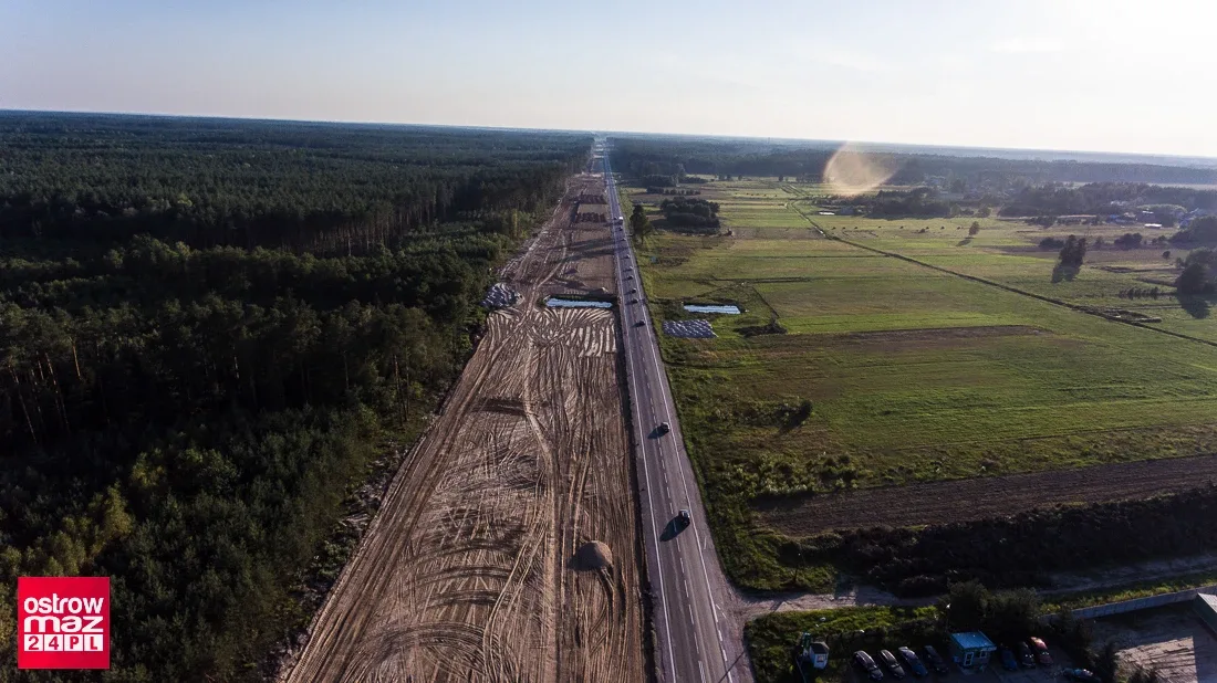 Trwa budowa drogi S-8 (zdjęcia, wideo)