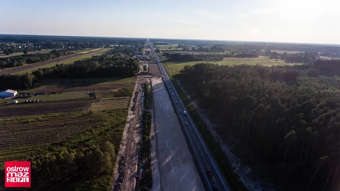 Trwa budowa drogi S-8 (zdjęcia, wideo)