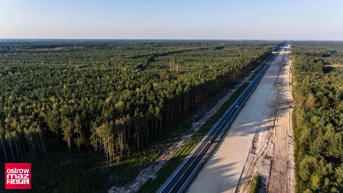 Trwa budowa drogi S-8 (zdjęcia, wideo)