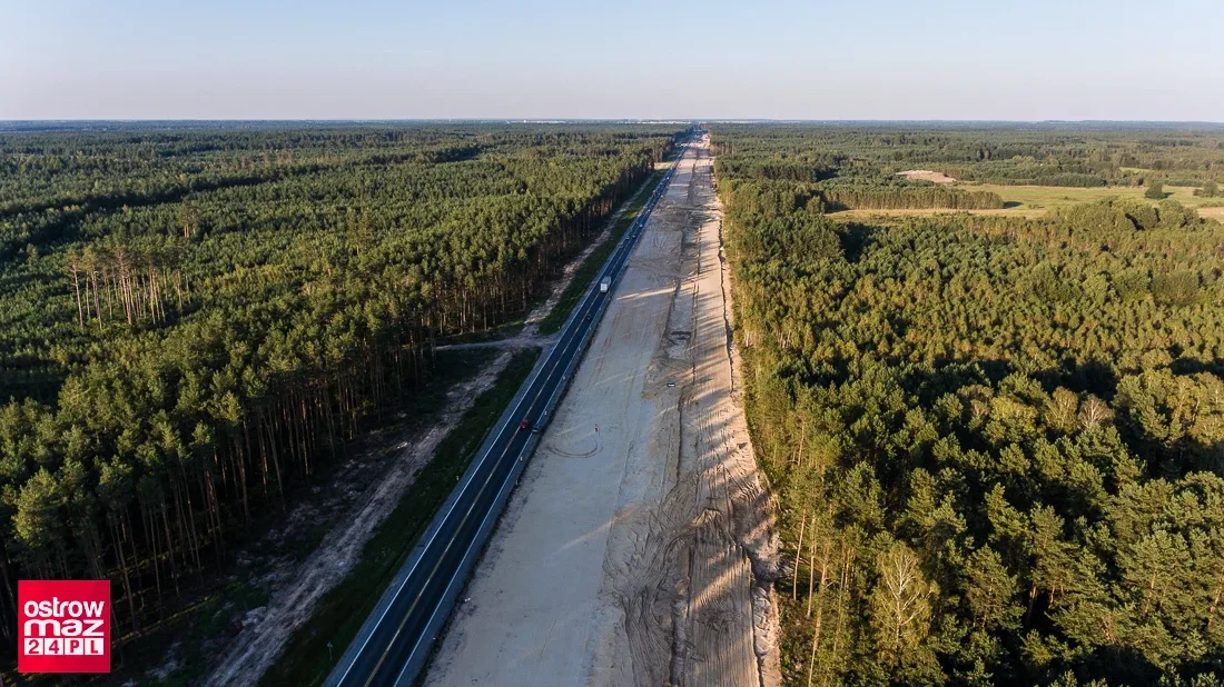 Trwa budowa drogi S-8 (zdjęcia, wideo)