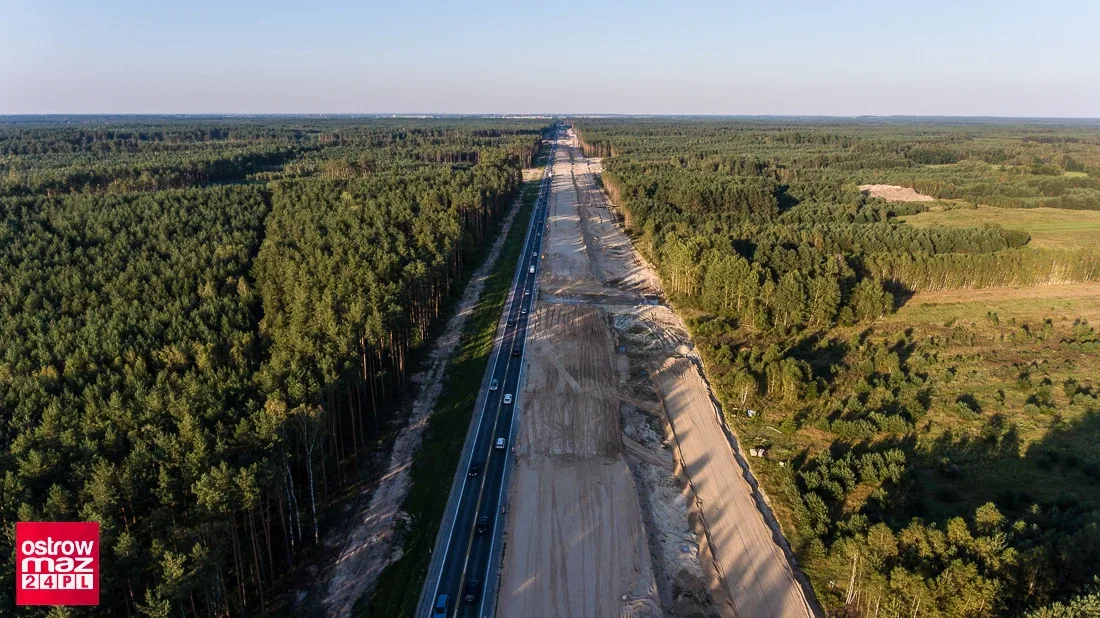 Trwa budowa drogi S-8 (zdjęcia, wideo)