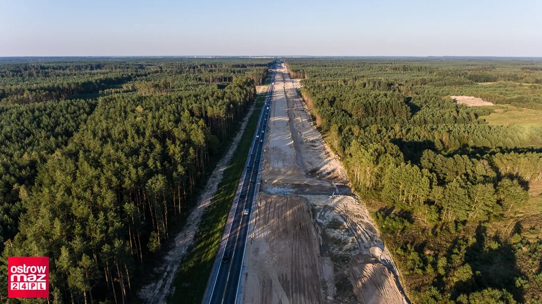 Trwa budowa drogi S-8 (zdjęcia, wideo)