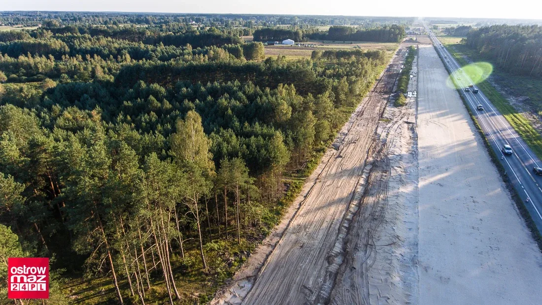 Trwa budowa drogi S-8 (zdjęcia, wideo)