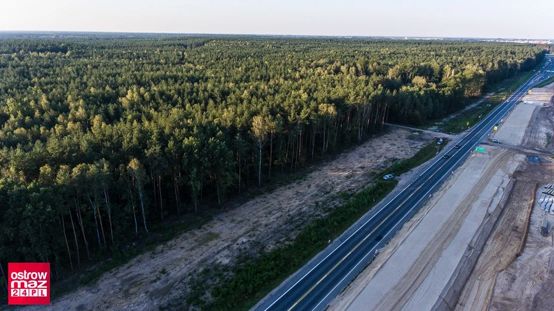 Trwa budowa drogi S-8 (zdjęcia, wideo)