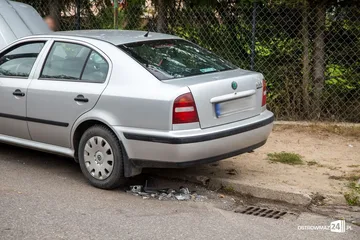 Zdarzenie drogowe na ul. Orzeszkowej (zdjęcia)