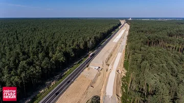 Trwa budowa drogi S-8 (zdjęcia, wideo)