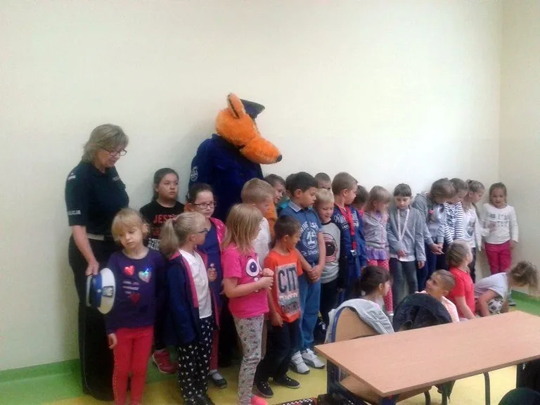 Policjanci z wizytą u pierwszoklasistów (zdjęcia)