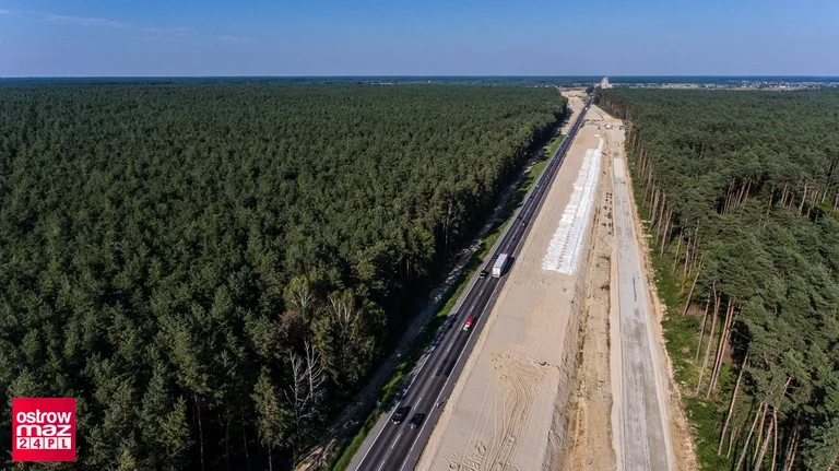 Trwa budowa drogi S-8 (zdjęcia, wideo)