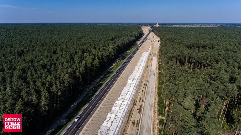 Trwa budowa drogi S-8 (zdjęcia, wideo)