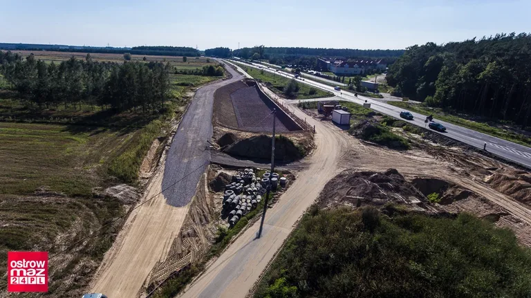 Trwa budowa drogi S-8 (zdjęcia, wideo)