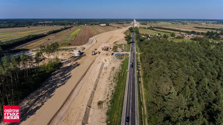 Trwa budowa drogi S-8 (zdjęcia, wideo)