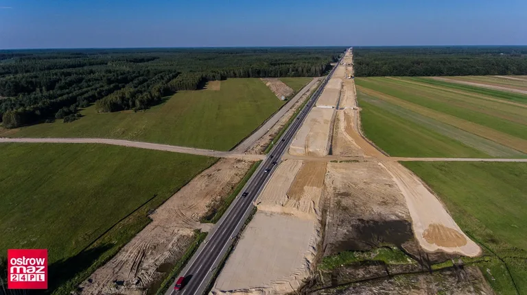 Trwa budowa drogi S-8 (zdjęcia, wideo)