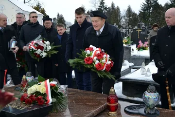 Upamiętnili porucznika "Orlicza" (zdjęcia)