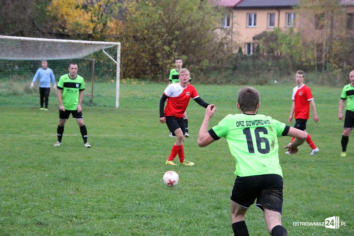 GKS Andrzejewo bez punktów w Goworowie (zdjęcia, wideo)
