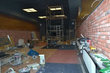 Modernizacja sali widowiskowej Domu Kultury w Broku (zdjęcia)
